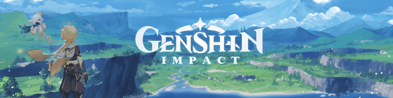 genshin impact BANNER LOGO
